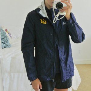 UC UNDER ARMOUR OFFICIAL BERKELEY RAIN JACKET